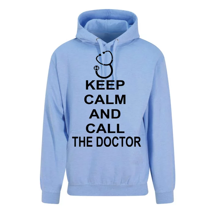 Keep Calm and Call The Doctor Unisex Surf Hoodie