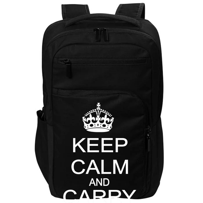 Keep Calm and Carry a Gun Impact Tech Backpack