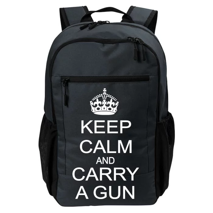 Keep Calm and Carry a Gun Daily Commute Backpack