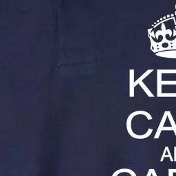 Keep Calm and Carry a Gun Softstyle Adult Sport Polo