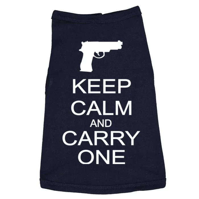 Keep Calm And Carry One Doggie Tank