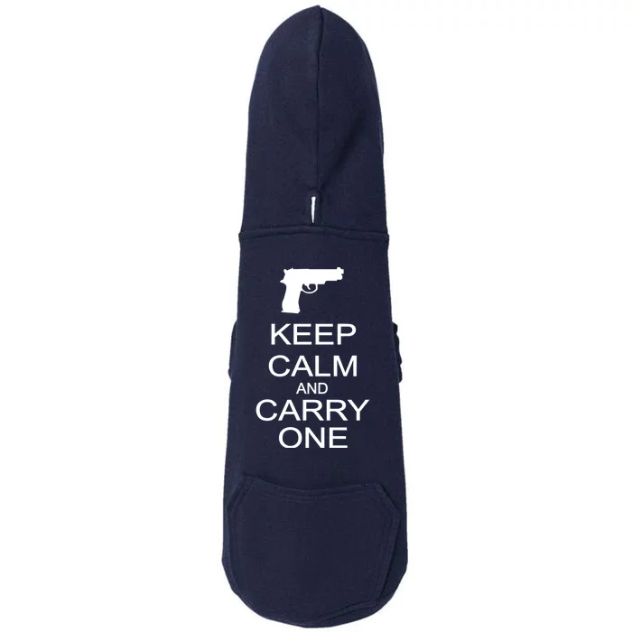 Keep Calm And Carry One Doggie 3-End Fleece Hoodie