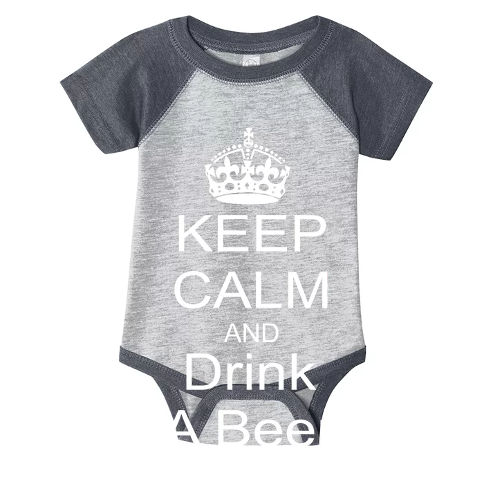 Keep Calm and Drink Beer Infant Baby Jersey Bodysuit