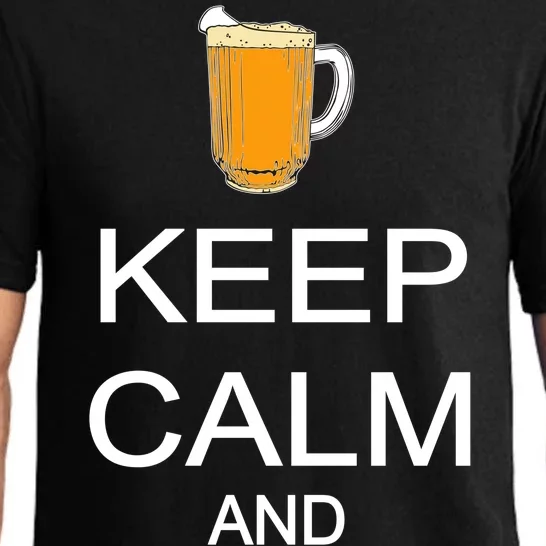 Keep Calm And Drink Beer Pitcher Pajama Set