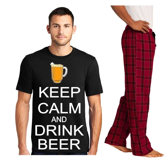 Keep Calm And Drink Beer Pitcher Pajama Set