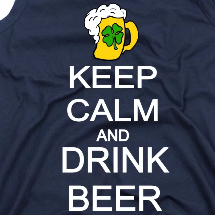 Keep Calm And Drink Beer St. Patrick's Day Tank Top