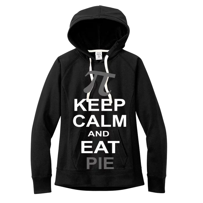 Keep Calm And Eat Pie Women's Fleece Hoodie