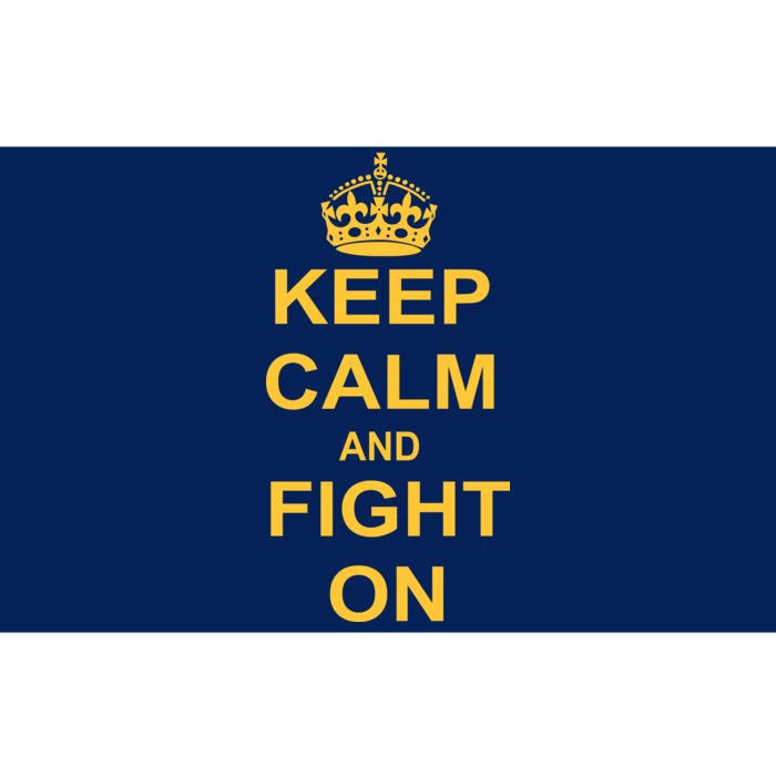 Keep Calm And Fight On Bumper Sticker