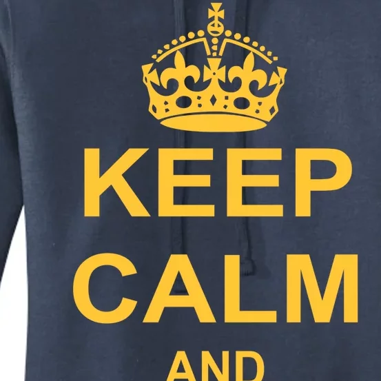 Keep Calm And Fight On Women's Pullover Hoodie