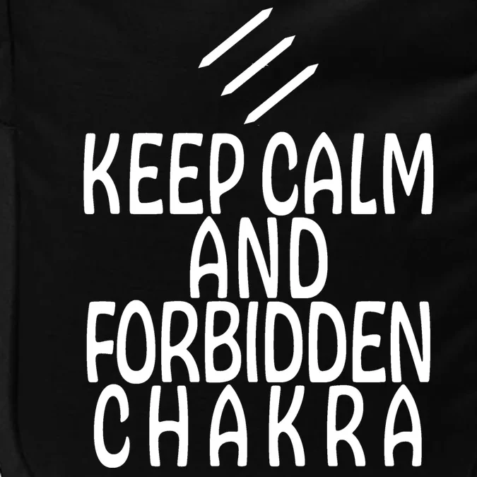 Keep Calm And Forbidden Chakra Monk FF14 Impact Tech Backpack