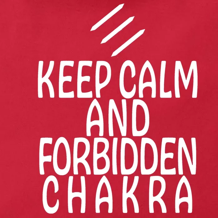 Keep Calm And Forbidden Chakra Monk FF14 Zip Tote Bag