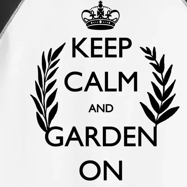 Keep Calm And Garden On Toddler Fine Jersey T-Shirt