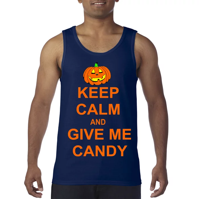 Keep Calm and Give Me Candy Tank Top