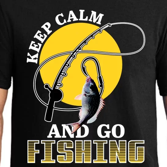 Keep Calm and Go Fishing Pajama Set