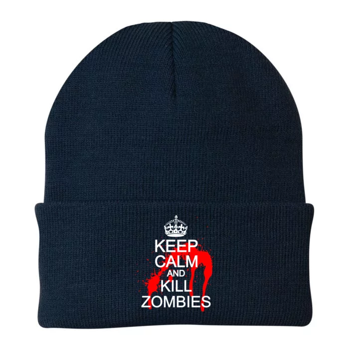 Keep Calm and Kill Zombies Knit Cap Winter Beanie