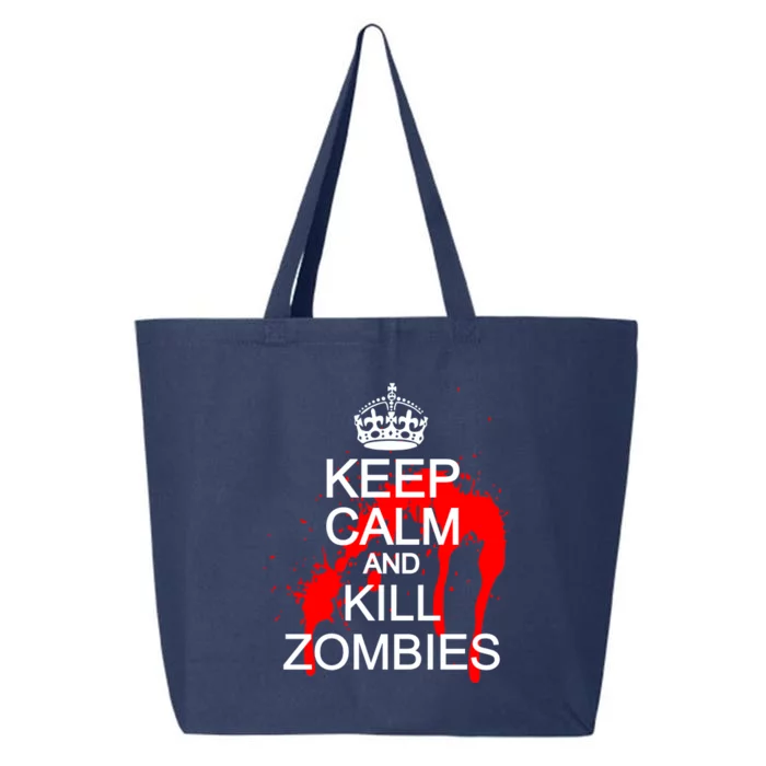 Keep Calm and Kill Zombies 25L Jumbo Tote