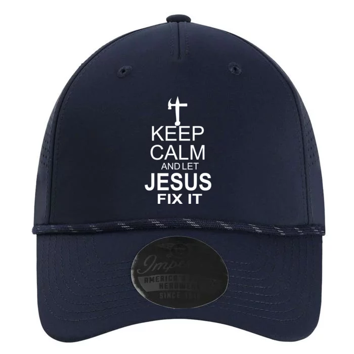 Keep Calm And Let Jesus Fix It Performance The Dyno Cap