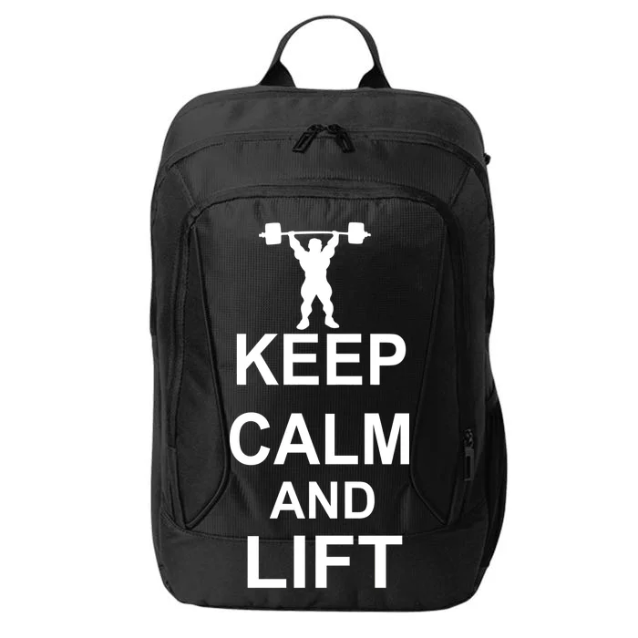 Keep Calm And Lift On City Backpack