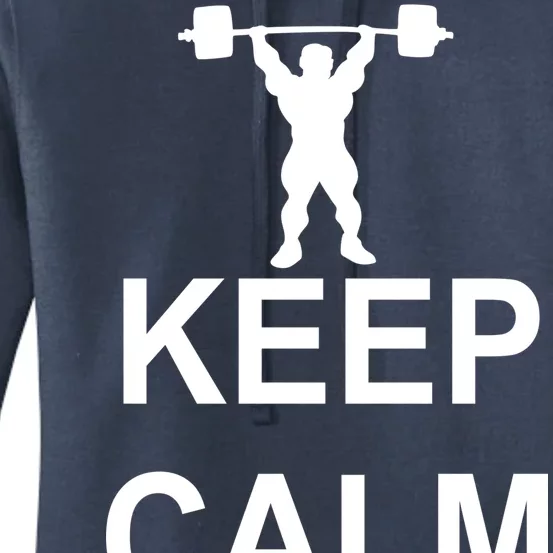 Keep Calm And Lift On Women's Pullover Hoodie