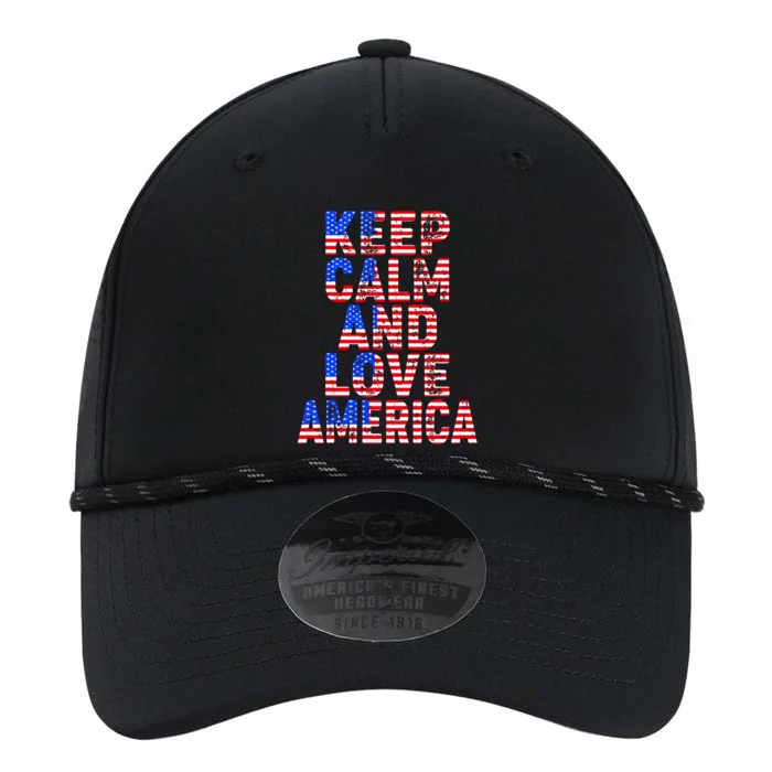 Keep Calm and Love America Performance The Dyno Cap