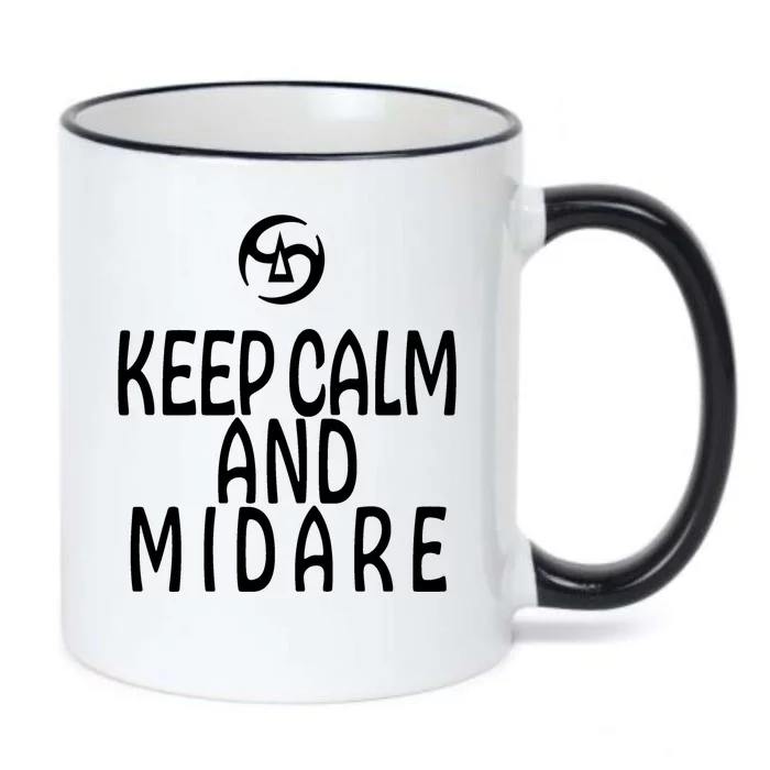 Keep Calm And Midare FF14 Samurai Black Color Changing Mug