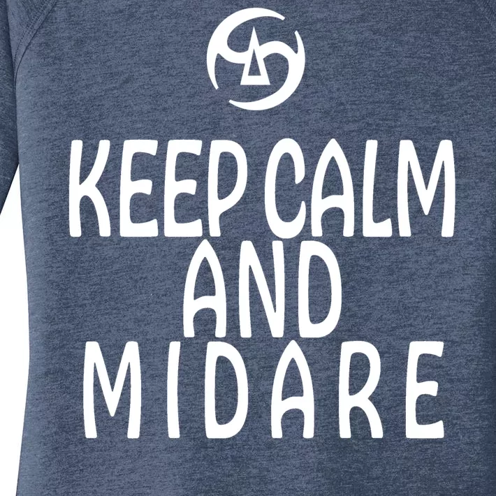 Keep Calm And Midare FF14 Samurai Women's Perfect Tri Tunic Long Sleeve Shirt