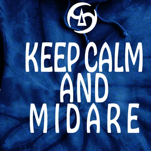 Keep Calm And Midare FF14 Samurai Tie Dye Hoodie