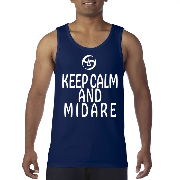 Keep Calm And Midare FF14 Samurai Tank Top