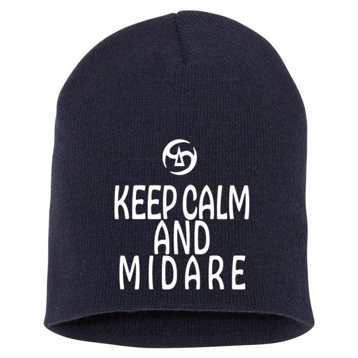 Keep Calm And Midare FF14 Samurai Short Acrylic Beanie