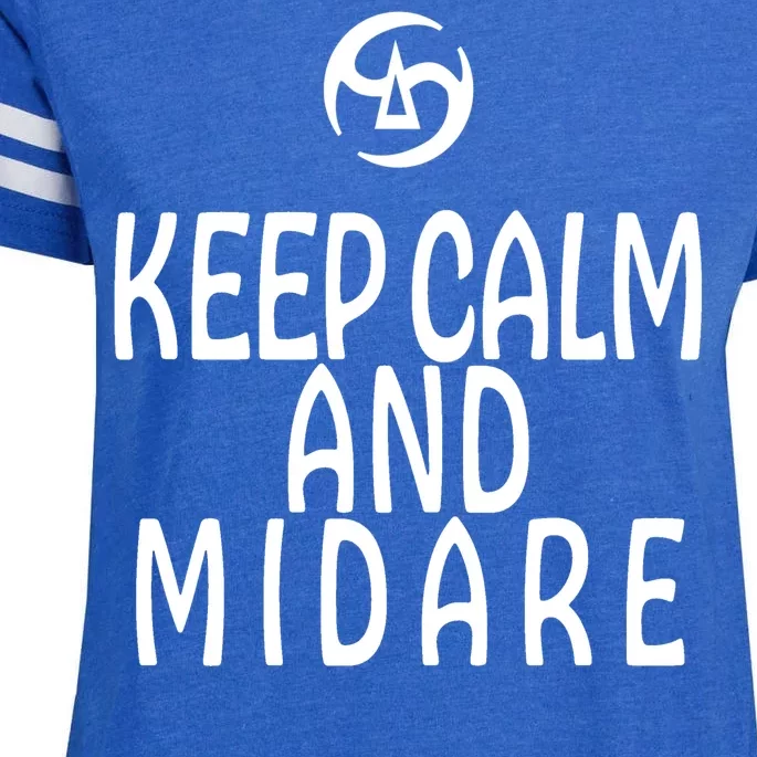 Keep Calm And Midare FF14 Samurai Enza Ladies Jersey Football T-Shirt