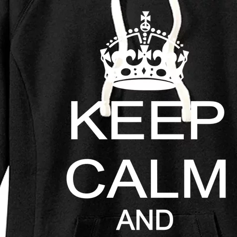 Keep Calm and Party On Women's Fleece Hoodie