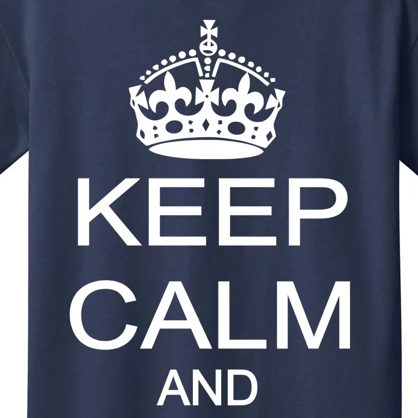 Keep Calm and Party On Kids T-Shirt