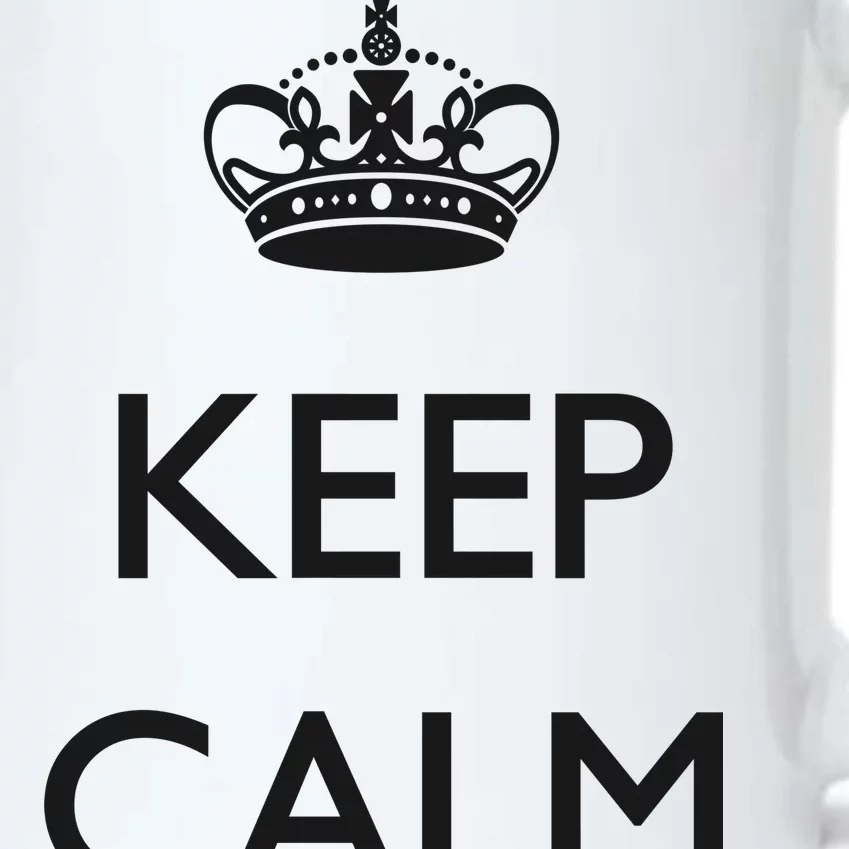 Keep Calm And Pray On Black Color Changing Mug