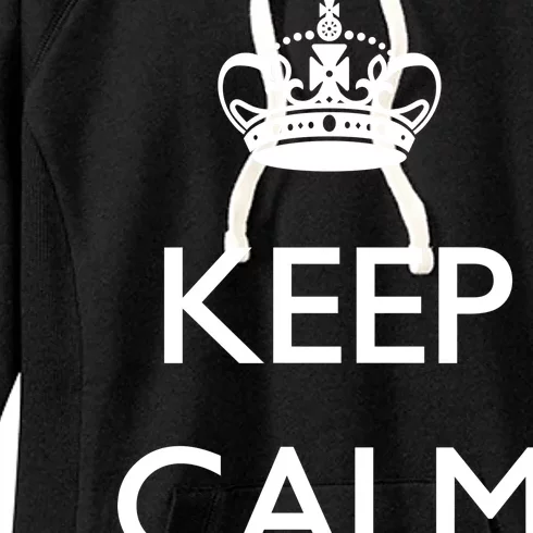 Keep Calm And Pray On Women's Fleece Hoodie