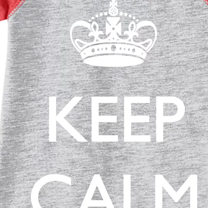 Keep Calm And Pray On Infant Baby Jersey Bodysuit