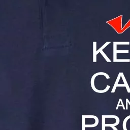 Keep Calm and Proof Read Softstyle Adult Sport Polo