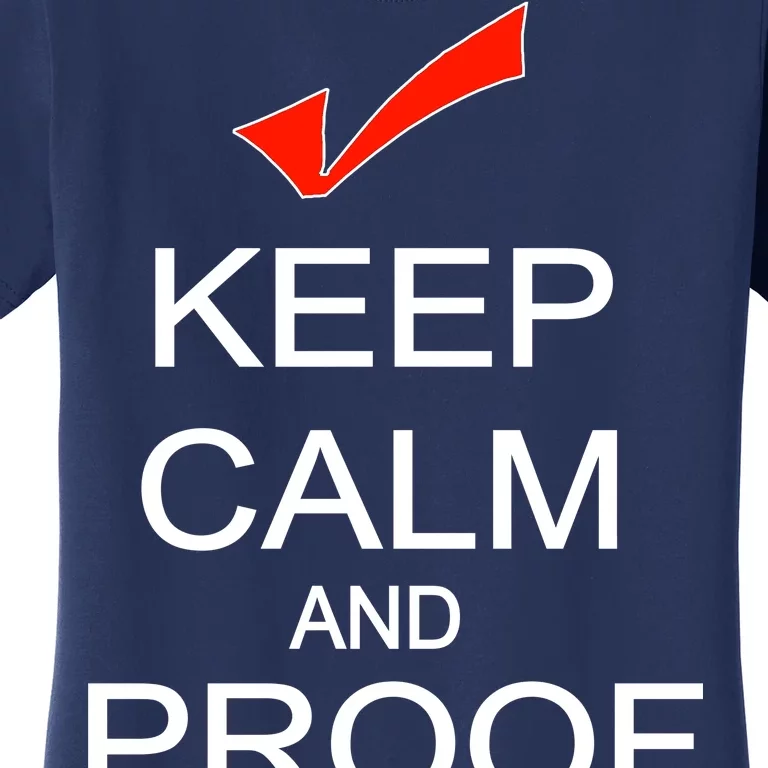 Keep Calm and Proof Read Women's T-Shirt