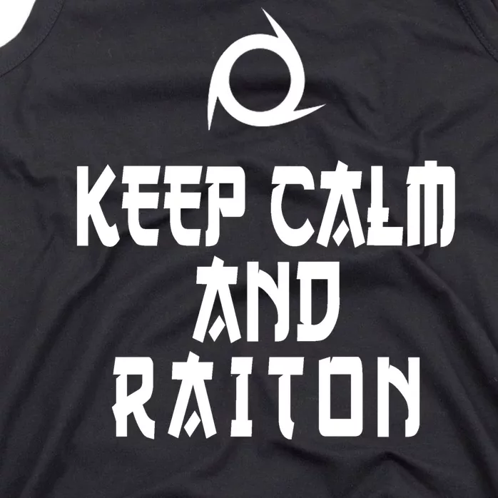 Keep Calm And Raiton Ninja FF14 Tank Top