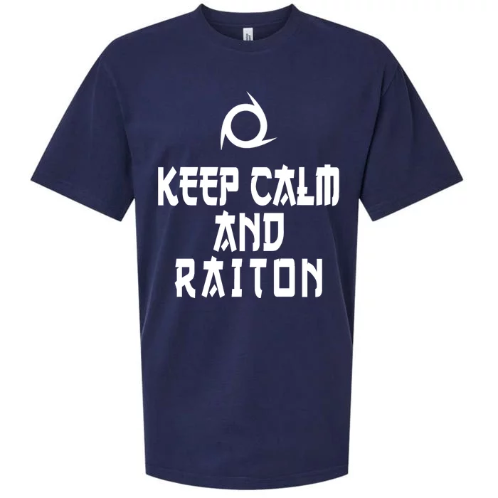 Keep Calm And Raiton Ninja FF14 Sueded Cloud Jersey T-Shirt