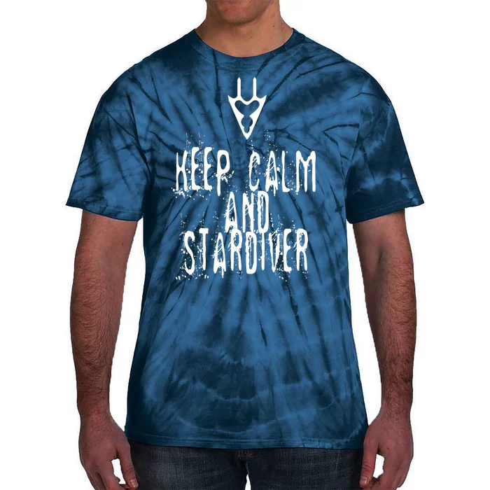 Keep Calm And Stardiver Dragoon FF14 Tie-Dye T-Shirt