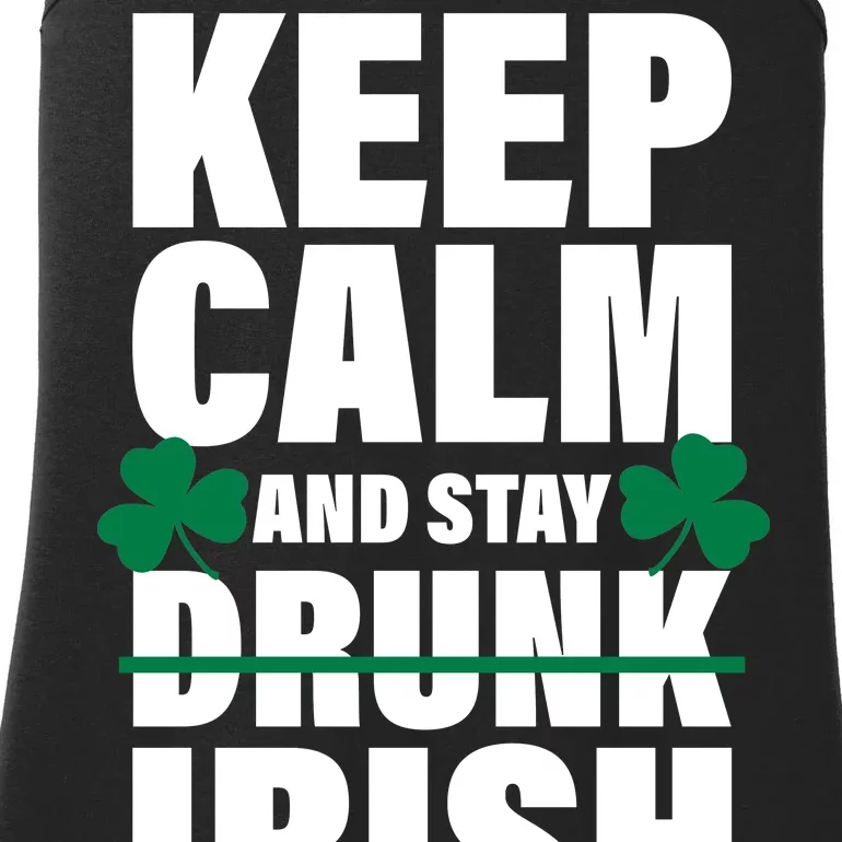 Keep Calm And Stay Irish Ladies Essential Tank