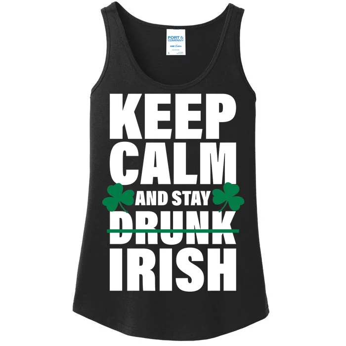 Keep Calm And Stay Irish Ladies Essential Tank