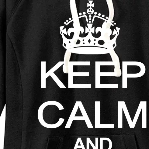 Keep Calm And Swag On Women's Fleece Hoodie