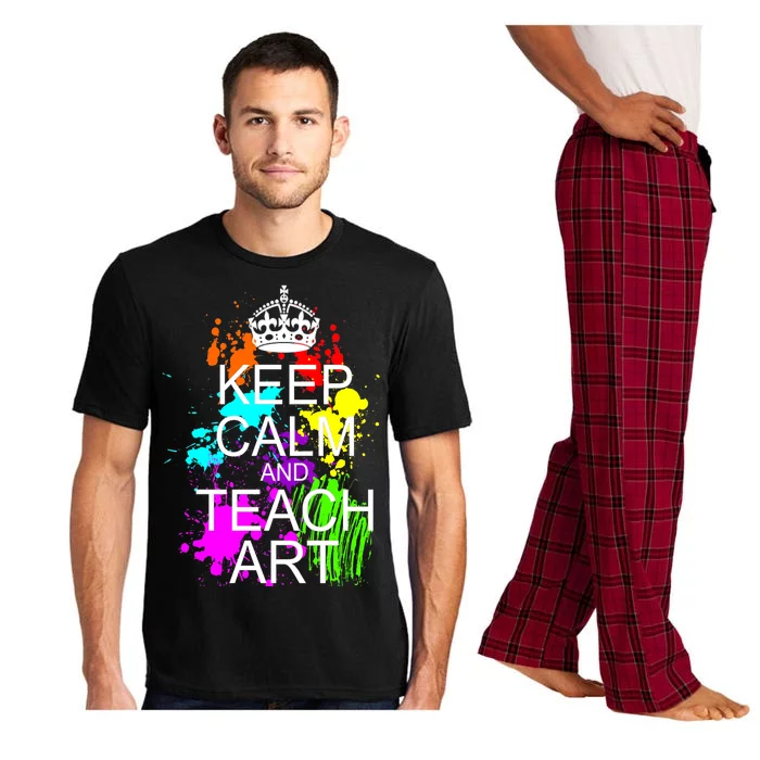 Keep Calm And Teach Art Pajama Set