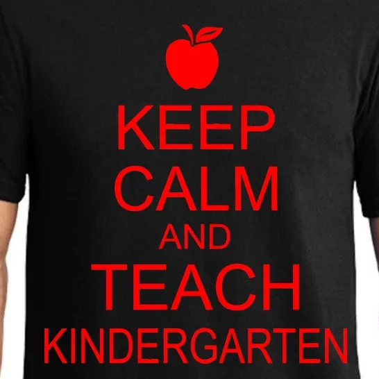 Keep Calm And Teach Kindergarten Pajama Set