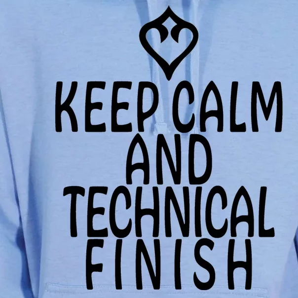 Keep Calm And Technical Finish Dancer FF14 Unisex Surf Hoodie