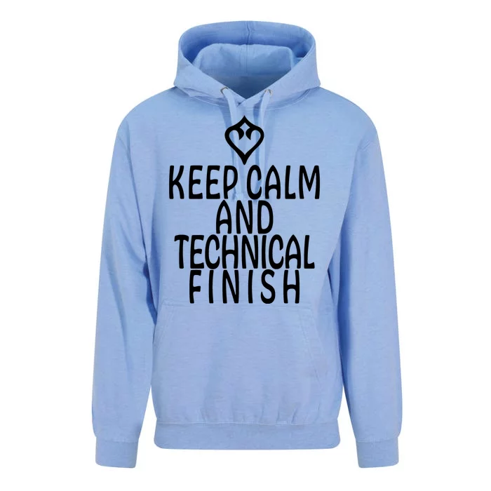 Keep Calm And Technical Finish Dancer FF14 Unisex Surf Hoodie