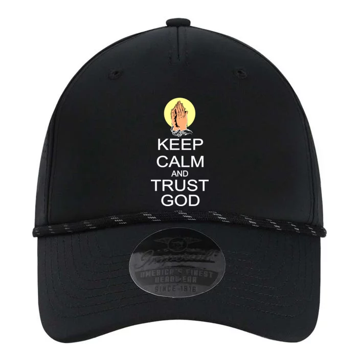 Keep Calm and Trust God Performance The Dyno Cap