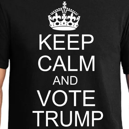 Keep Calm And Vote Trump Pajama Set