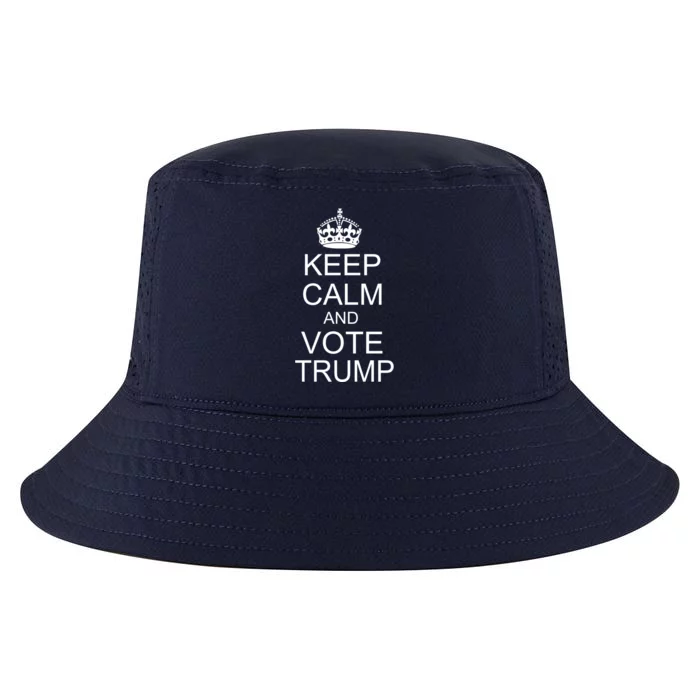 Keep Calm And Vote Trump Cool Comfort Performance Bucket Hat